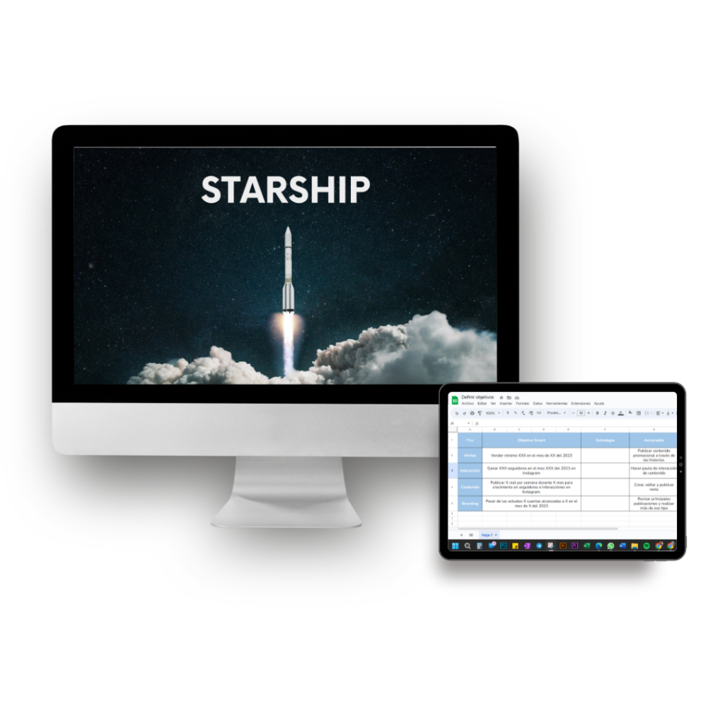 Mockup Tablet - PC Starship